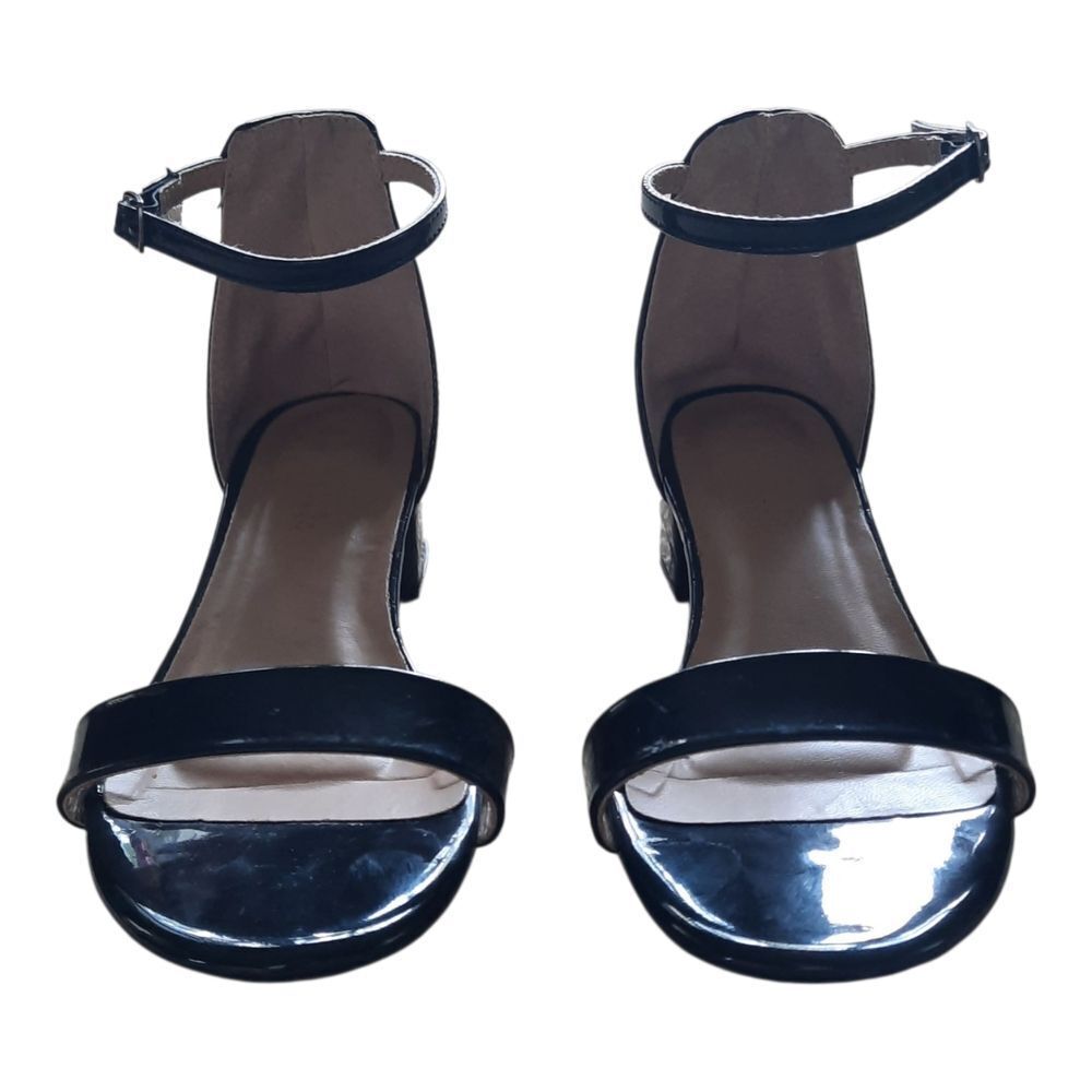 Link Shiny Black Kids Dress Shoes